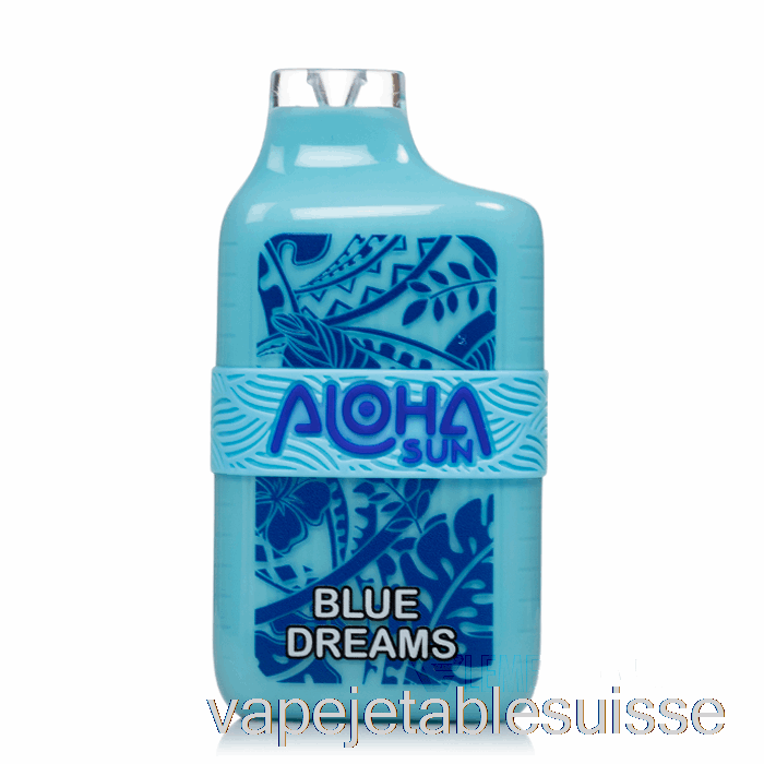 Vape Suisse Aloha Sun 7000 Jetable Bleu Rêves
